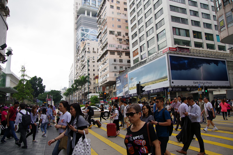 香港の交差点